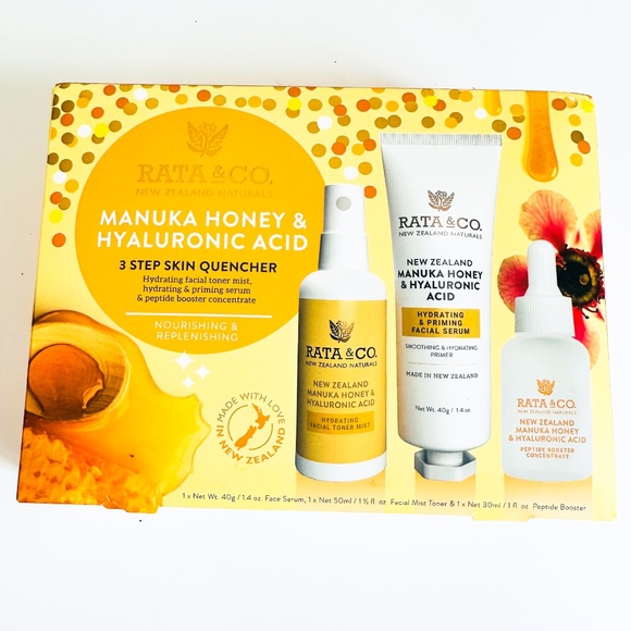 Rata & co. Skincare New Rata Co New Zealand Naturals Manuka Honey